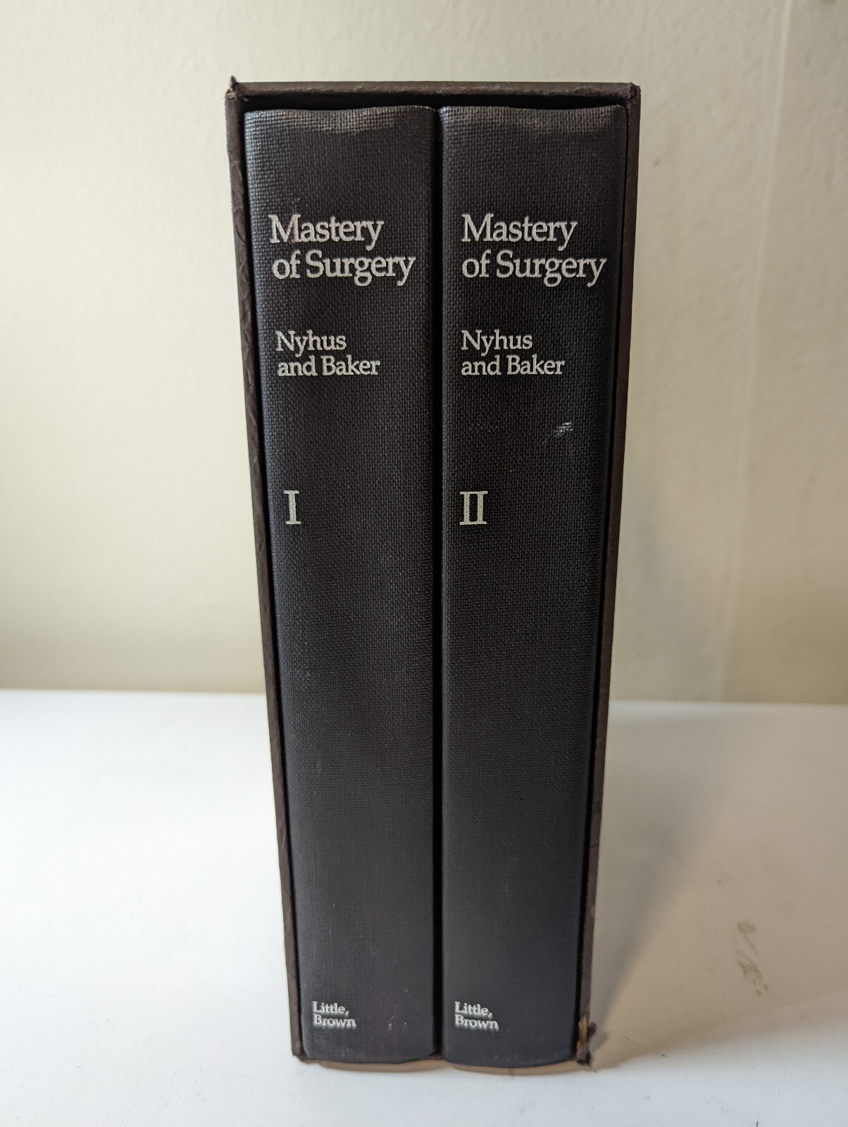Master of Surgery Lloyd M Nyhus MD & Robert J Baker MD Volume I + II 1984