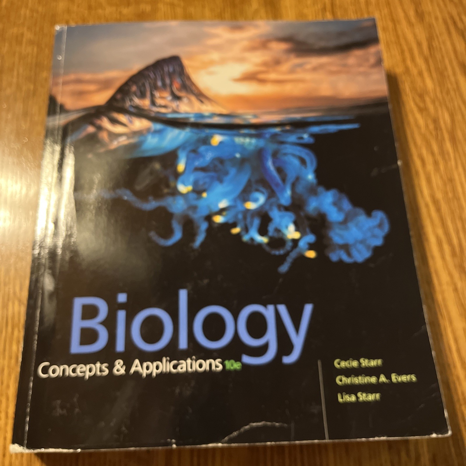 Biology: Concepts and Applications 10th edition by Starr and Evers