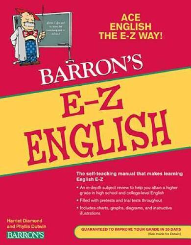 E-Z English (Barron’s E-Z Series) – Paperback By Diamond, Harriet – GOOD