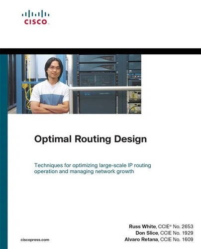 OPTIMAL ROUTING DESIGN By Russ White & Alvaro Retana – Hardcover Mint Condition
