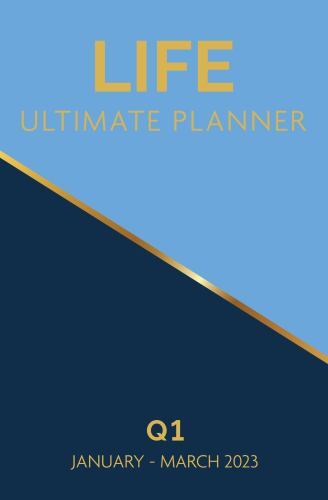Life Ultimate Planner: Q1 January – March 2023, Brand New, Free shipping in t…