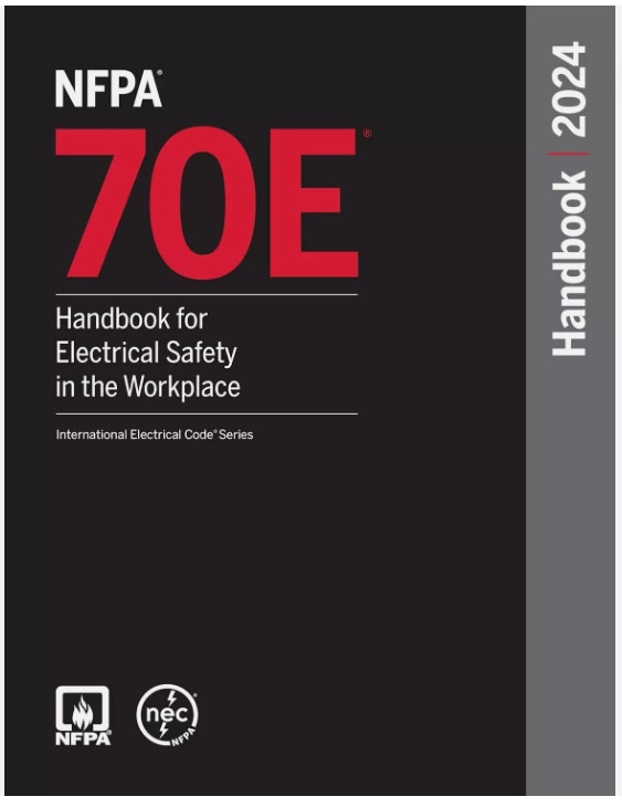 NFPA 70E Handbook for Electrical Safety in the Workplace 2024 USA STOCK