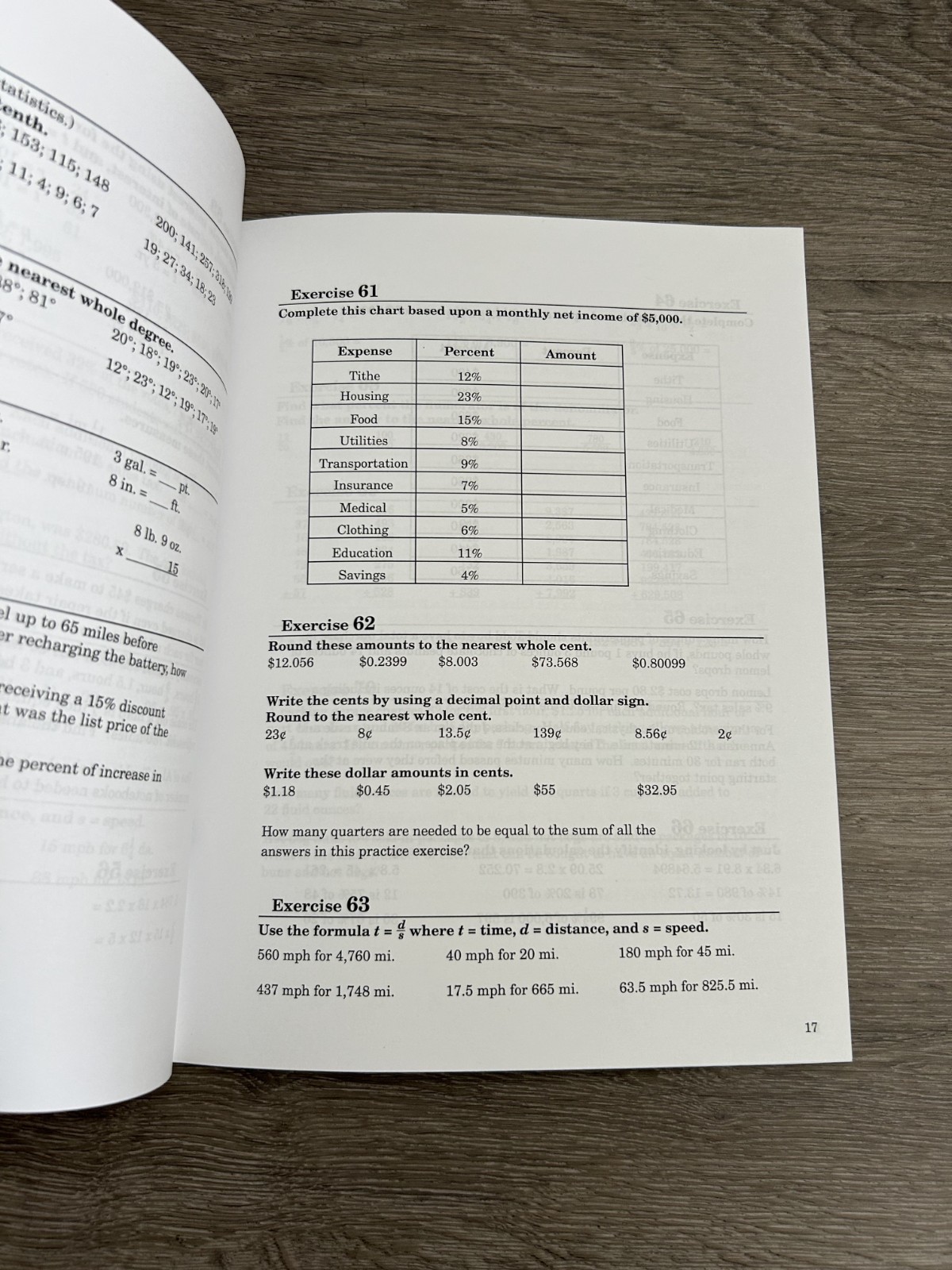 Abeka Precalculus Video Student Practice Exercises Home School