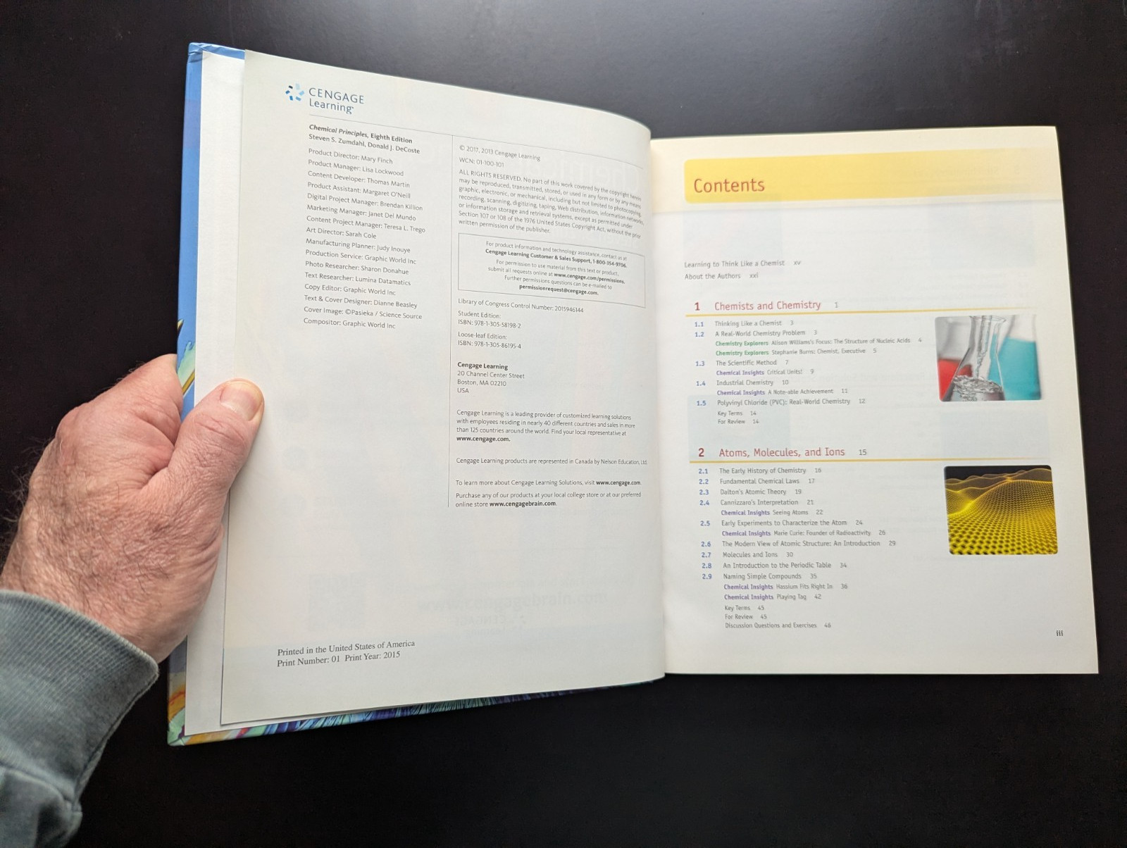 Chemical Principles Zumdahl DeCoste Hardcover General Chemistry Textbook