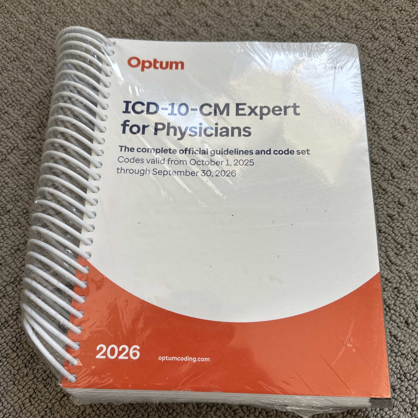 2026 ICD-10-CM Expert for Physicians Spiral-bound