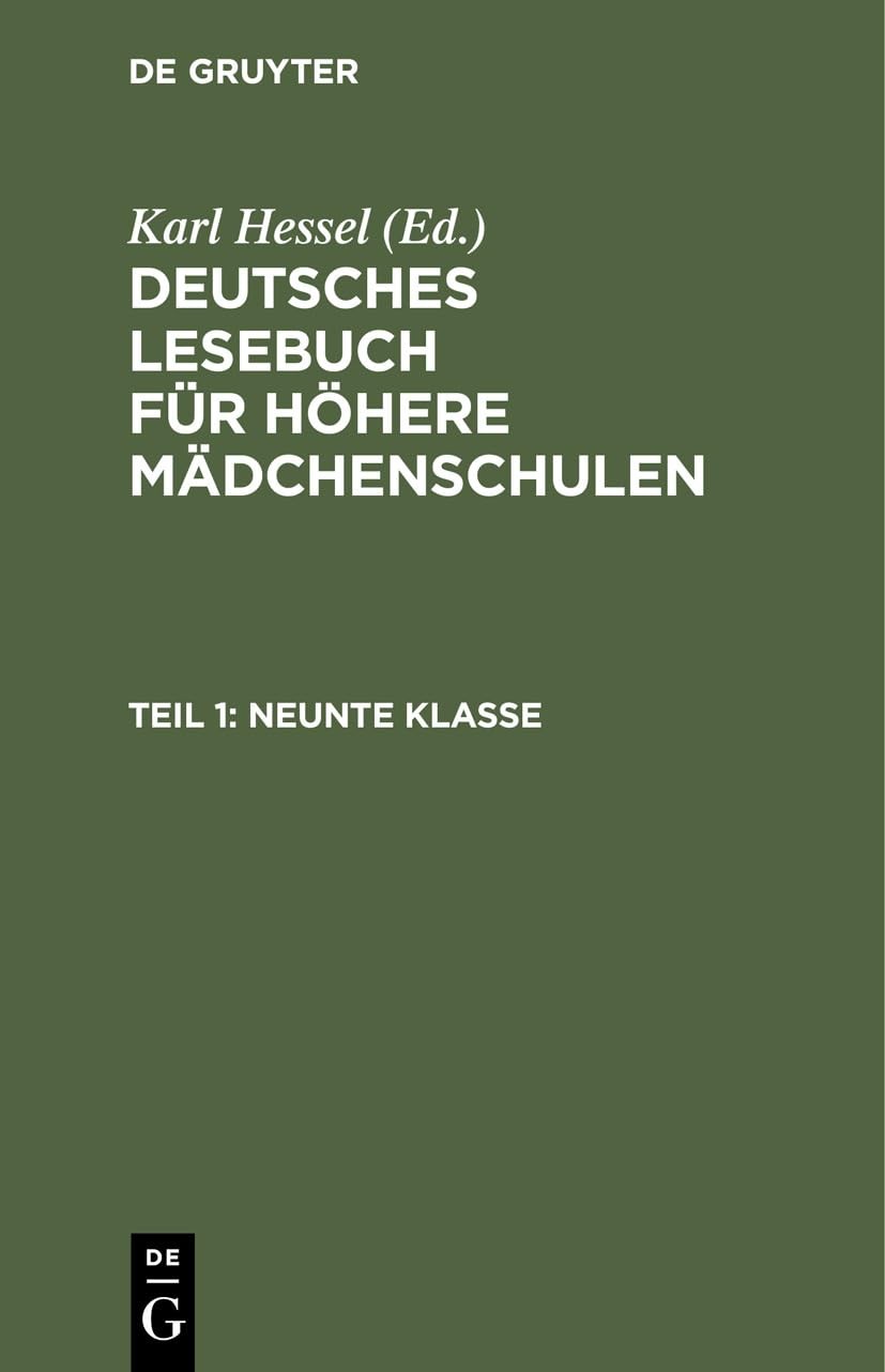 Neunte Klasse (Hardback)