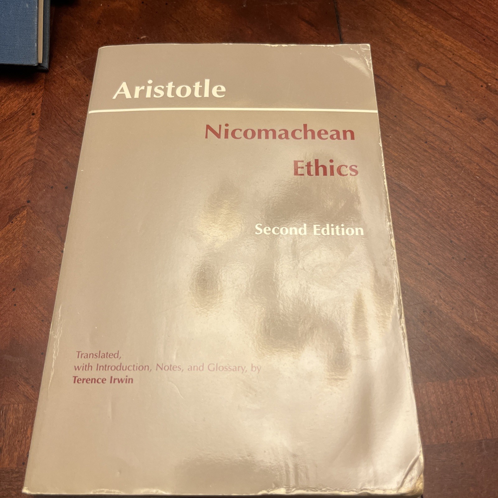 Nicomachean Ethics, Terence Irwin second edition