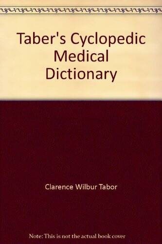 Tabers Cyclopedic Medical Dictionary – Hardcover – VERY GOOD