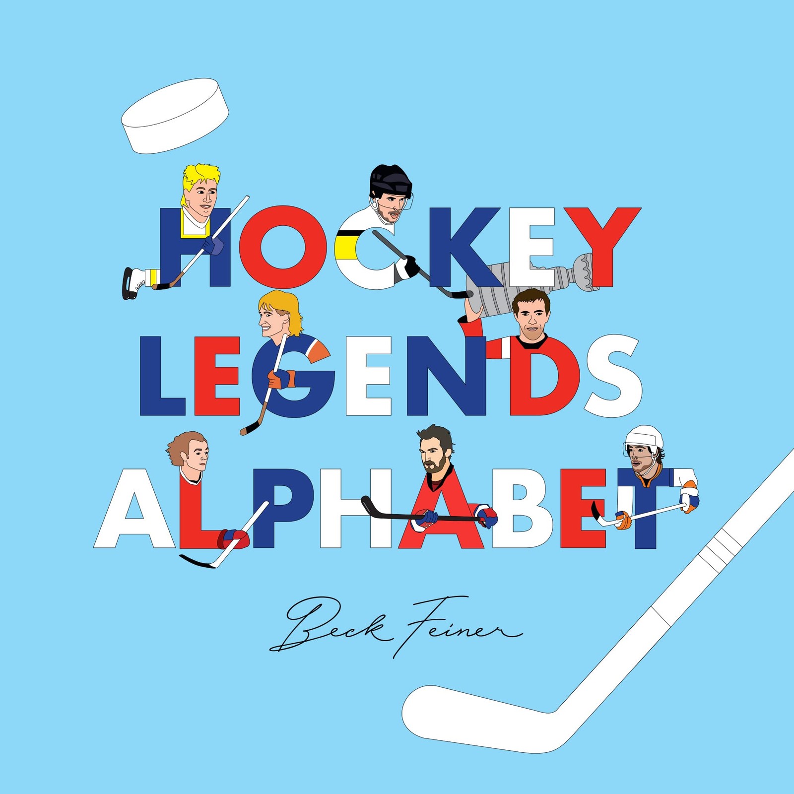 Hockey Legends Alphabet – hardcover Feiner, Beck|Legends, Alphabet