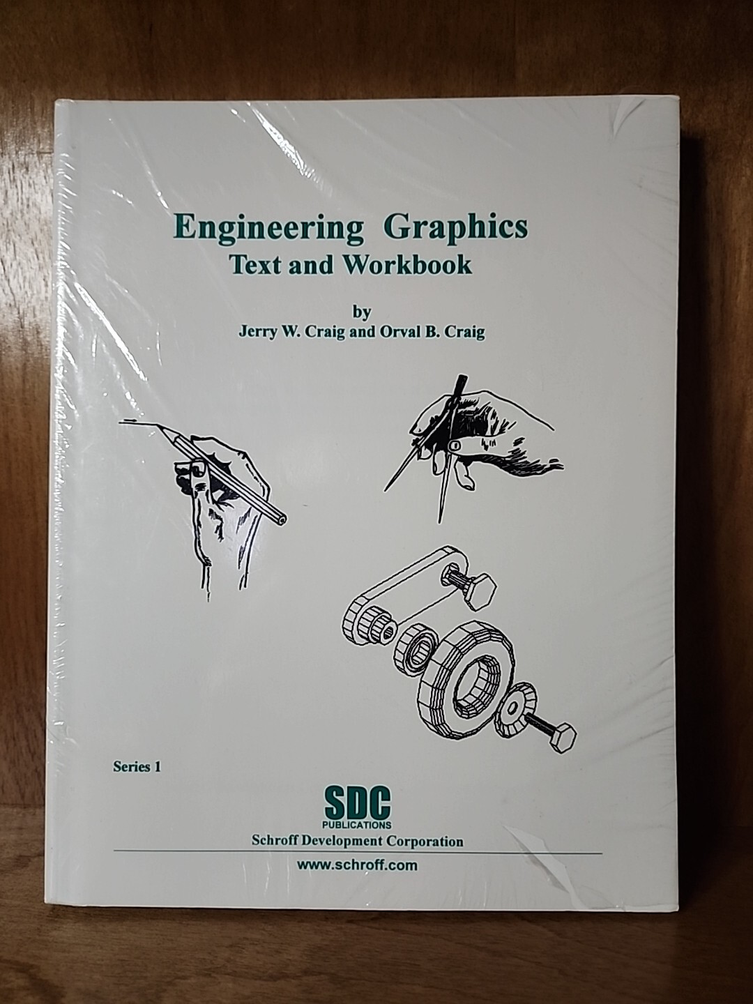 Engineering Graphics Text and Workbook: – Paperback, by Jerry W. Craig-Brand New