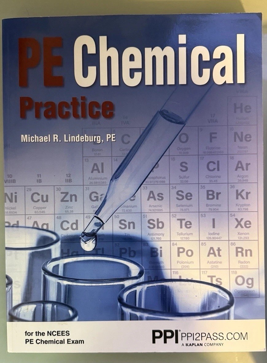 PPI PE Chemical Practice –– Comprehensive Practice for the NCEES Chemical PE Ex