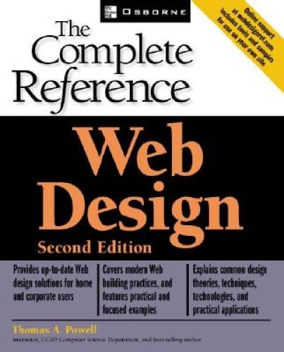 Web Design Complete Reference – Paperback By Powell, Thomas – GOOD