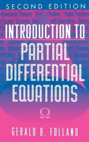 Introduction to Partial Differential Equations, Hardcover by Folland, Gerald …