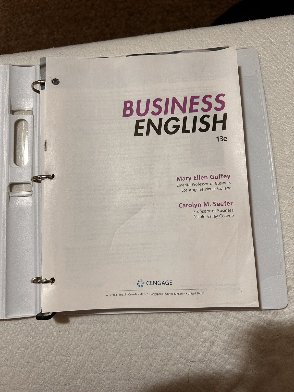 Bundle: Business English, 13th + MindTap