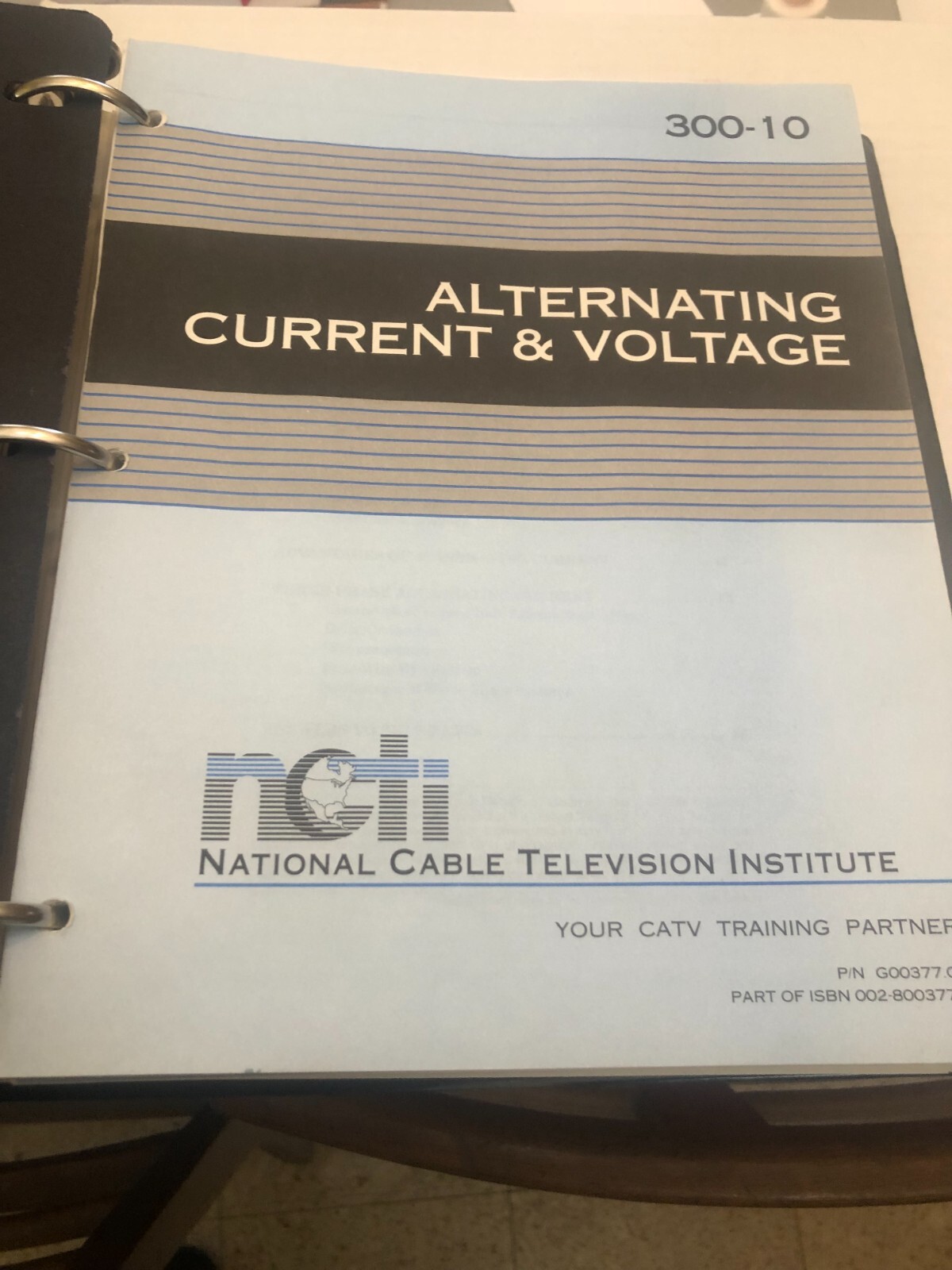 NCTI Service Technician Course