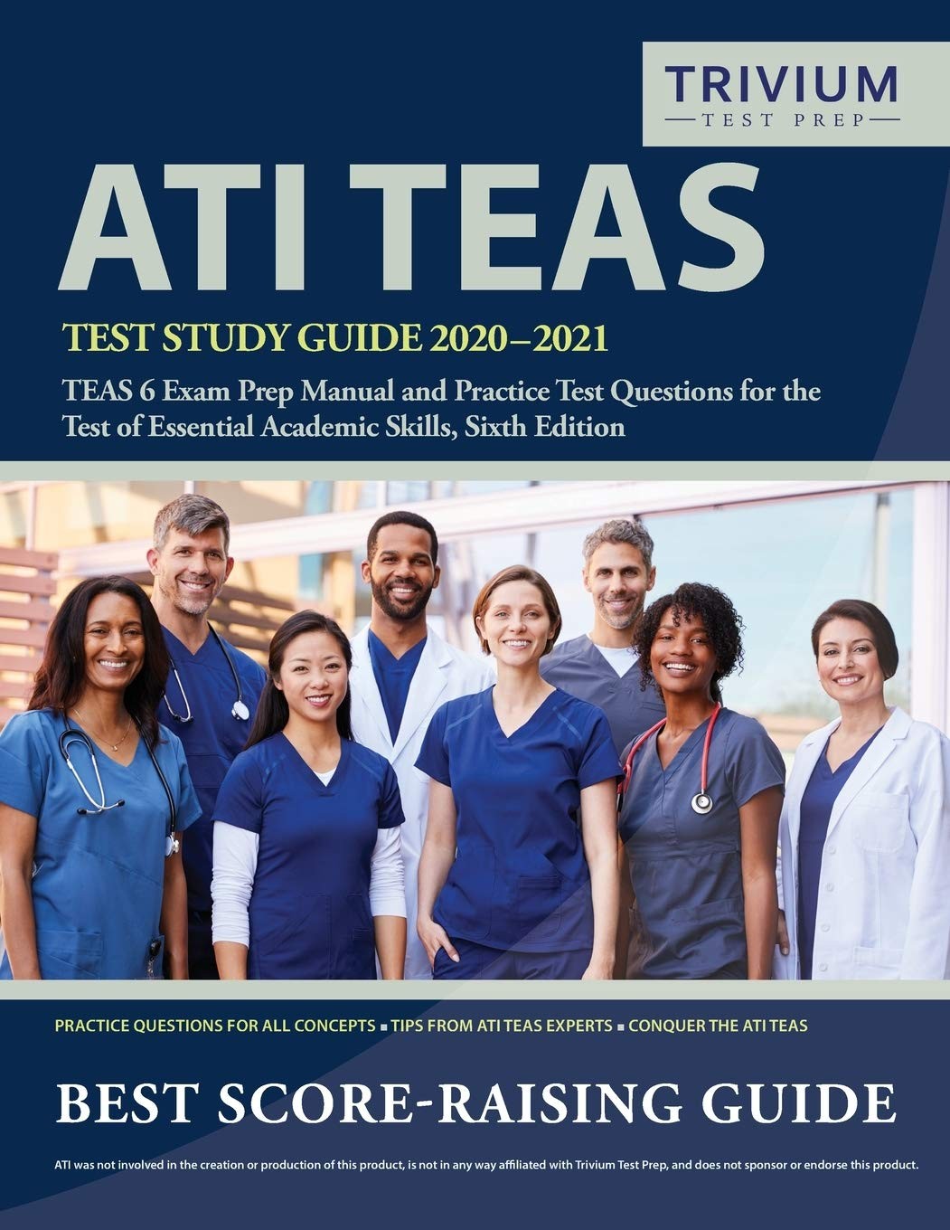 ATI TEAS Test Study Guide 2020-2021: TEAS 6 Exam Prep Manual and Practice Te…