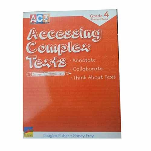 Act Now Grade 4 Student Book – Unknown Binding, by Douglas Fisher / – Very Good
