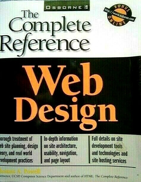 Osborne Complete Reference: Web Design Thomas A Powell