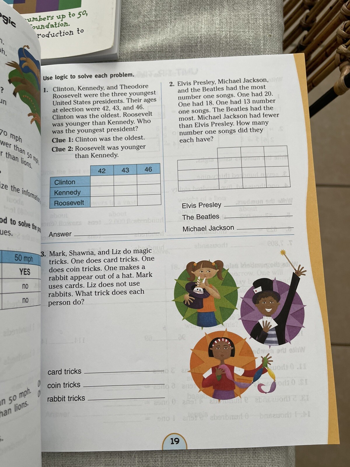 Elementary Math Workbooks 2 Grade 3 And 1 Ages 6,7,8 Homeschool