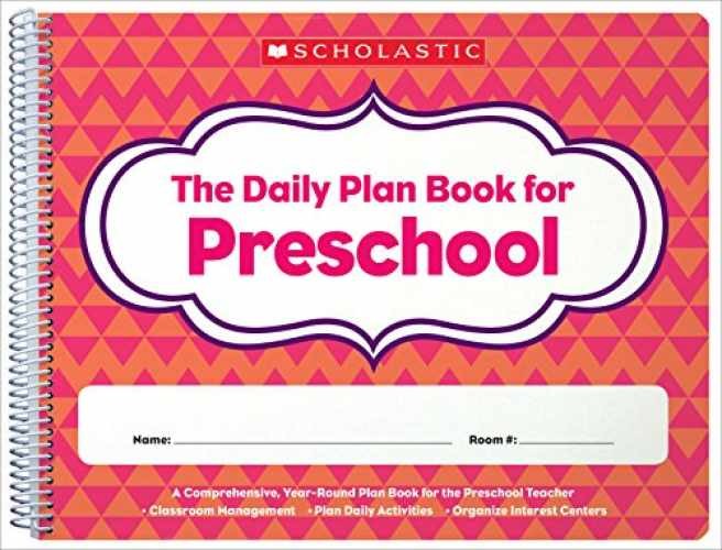 Daily Plan Book for Preschool – Spiral-bound, by Scholastic Inc. – Very Good