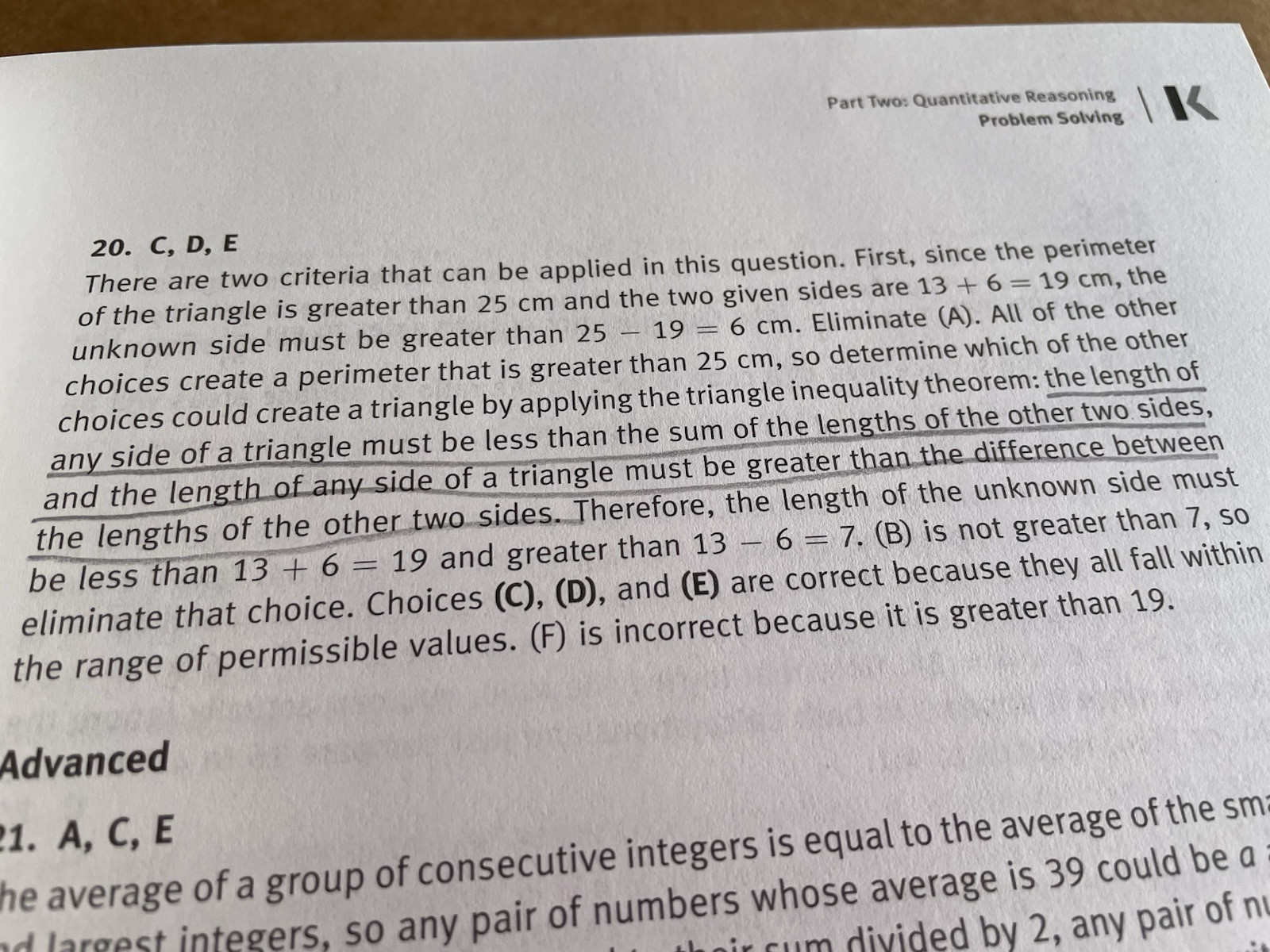 GRE Math Workbook Eleventh Edition Please Read