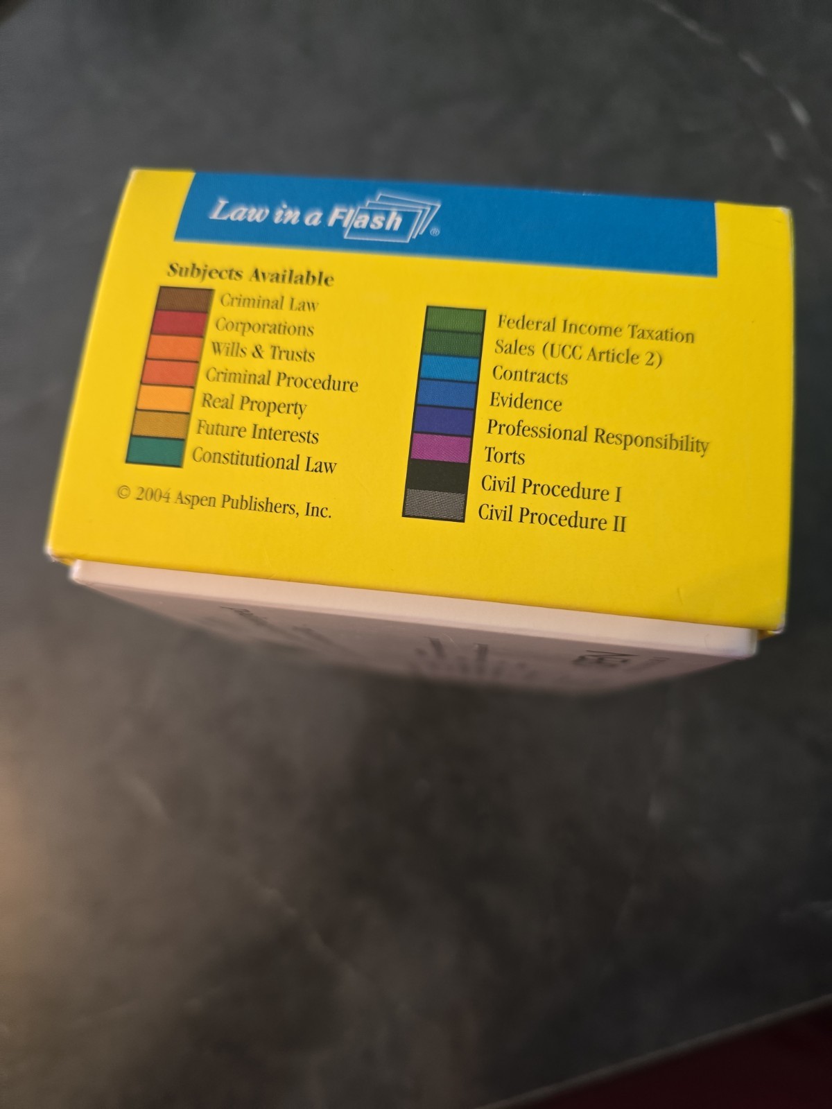 Law in a Flash Ser.: Contracts by Steven Emanuel (2004, Cards,Flash Cards