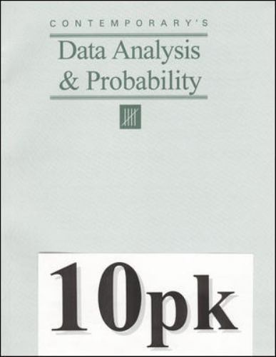 Data Analysis & Probability : 10 Pack, Paperback by Contemporary Mixed Prepac…