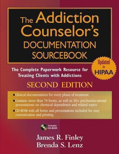 Practiceplanners Ser.: Addiction Counselor’s Docum