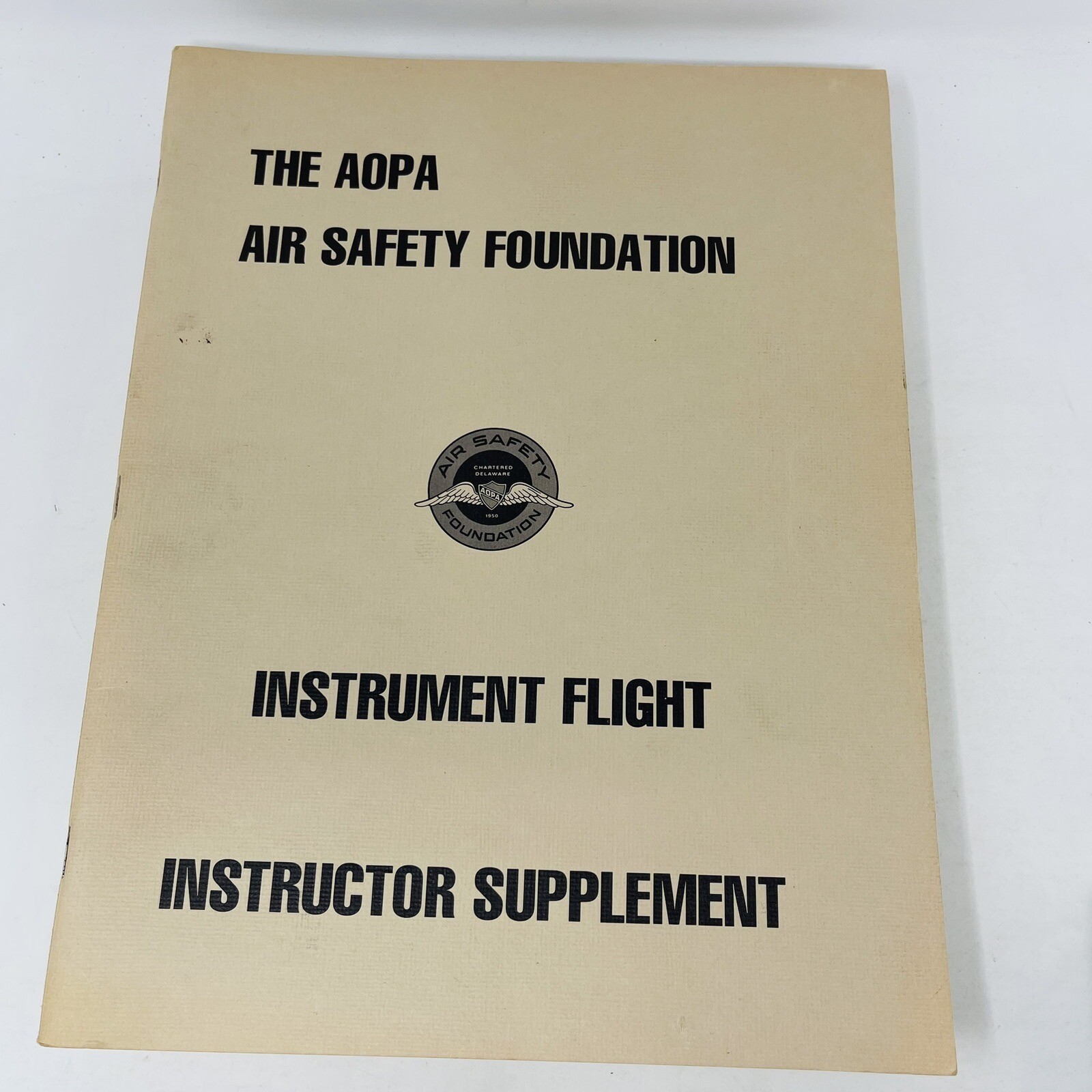 Lot of 5 Pilot Instructor Aviation AOPA Training Flight Instrument Books PB VTG