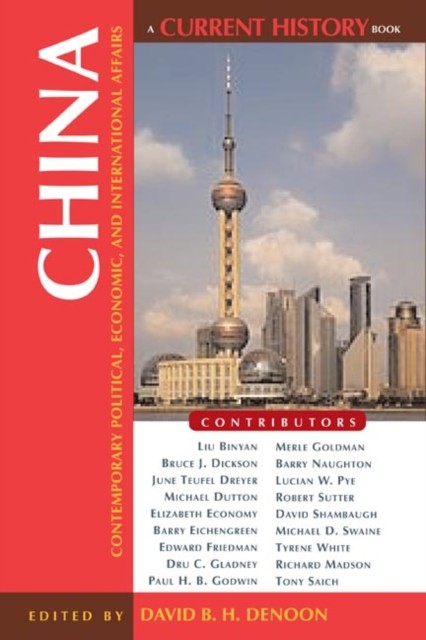 Denoon – China Contemporary Political Economic and International Af – X555z