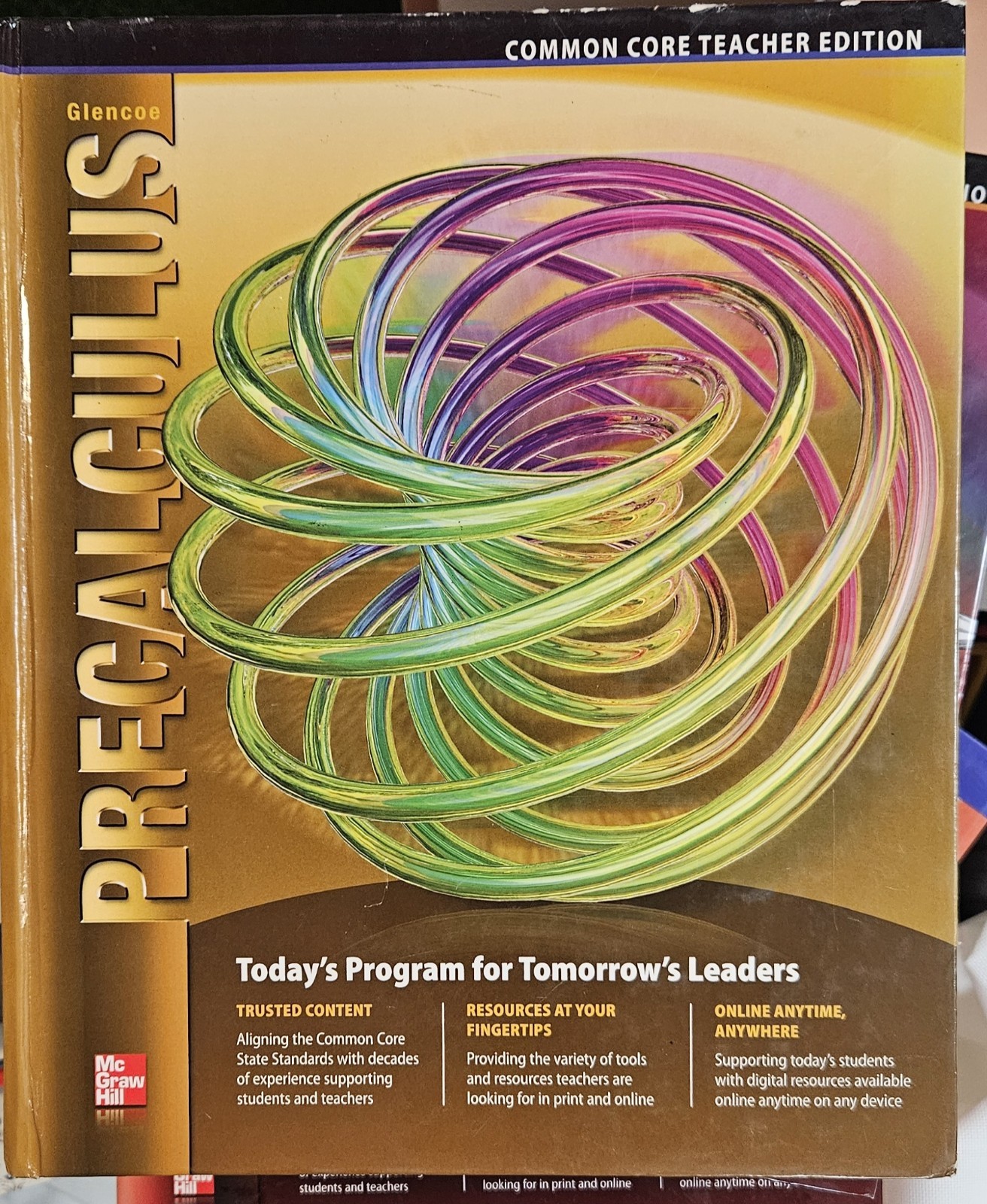 Text book precalculus.LIKE NEW