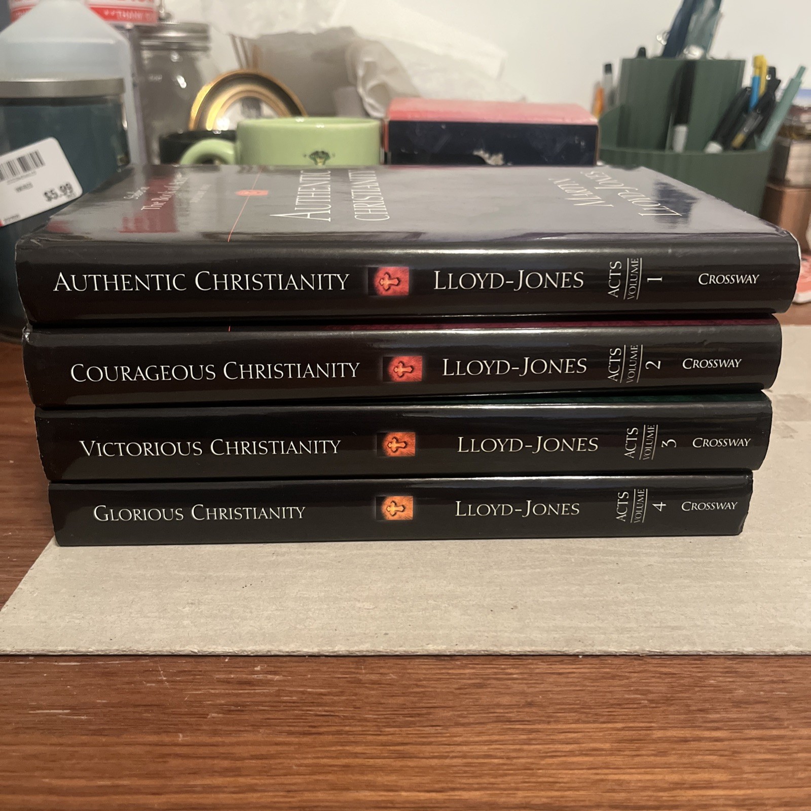 Authentic Courageous Victorious Christianity Book of Acts Martyn Lloyd-Jones Set