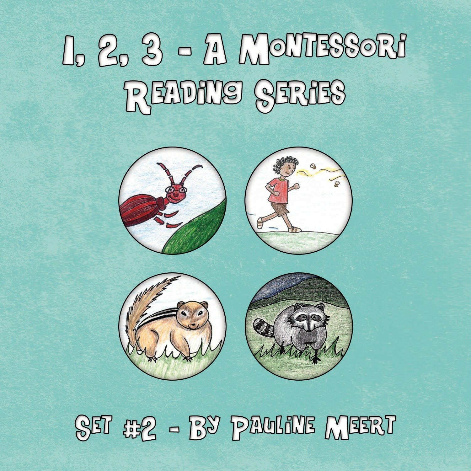 1, 2, 3 – A Montessori Reading Series (Set #2)