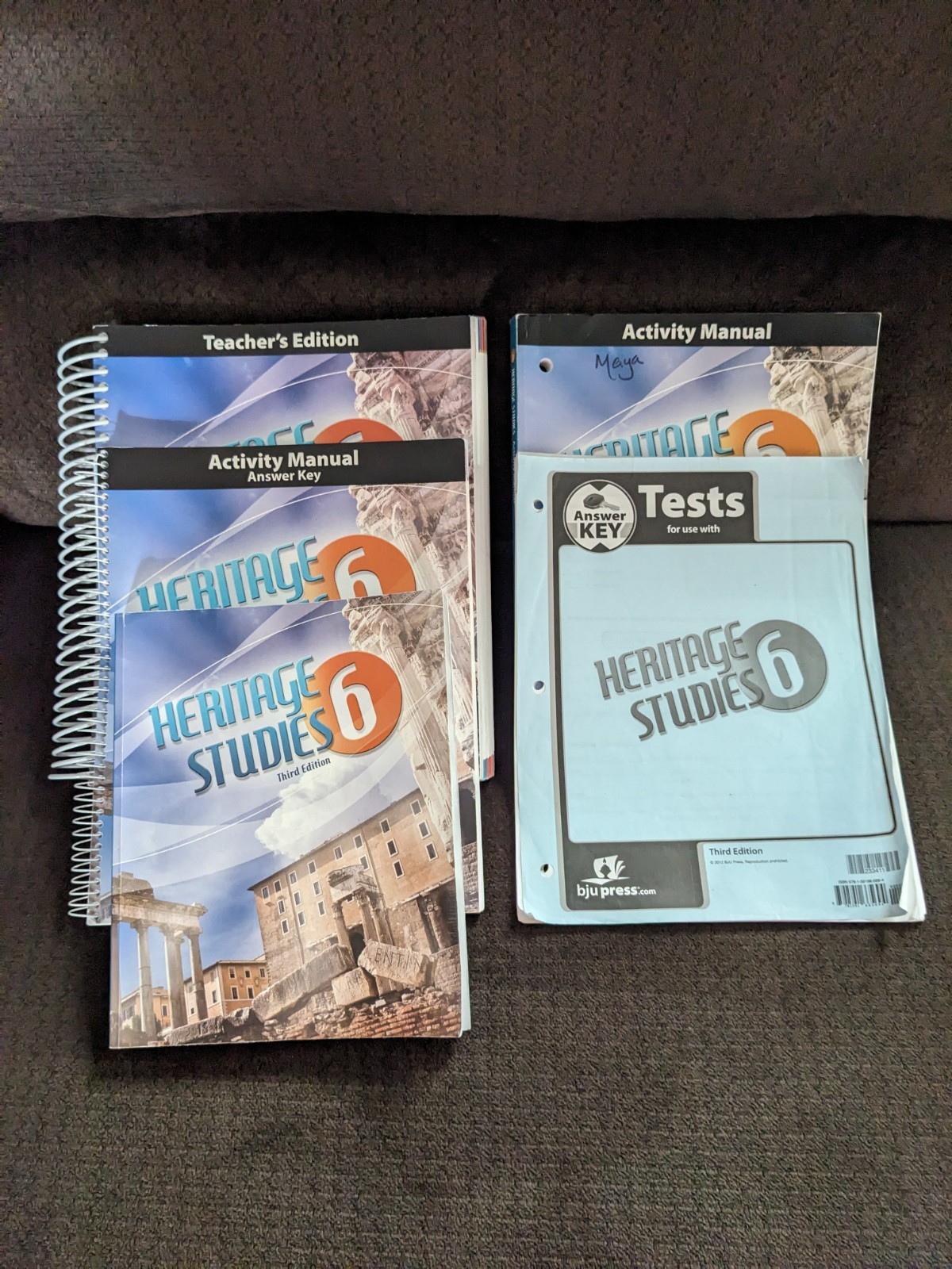BJU Press Heritage Studies 6 Kit