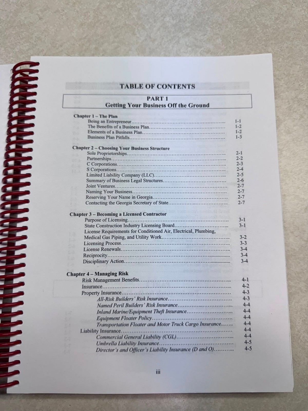 NASCLA Georgia Contractors Guide Business Law & Project Management 4th Edition