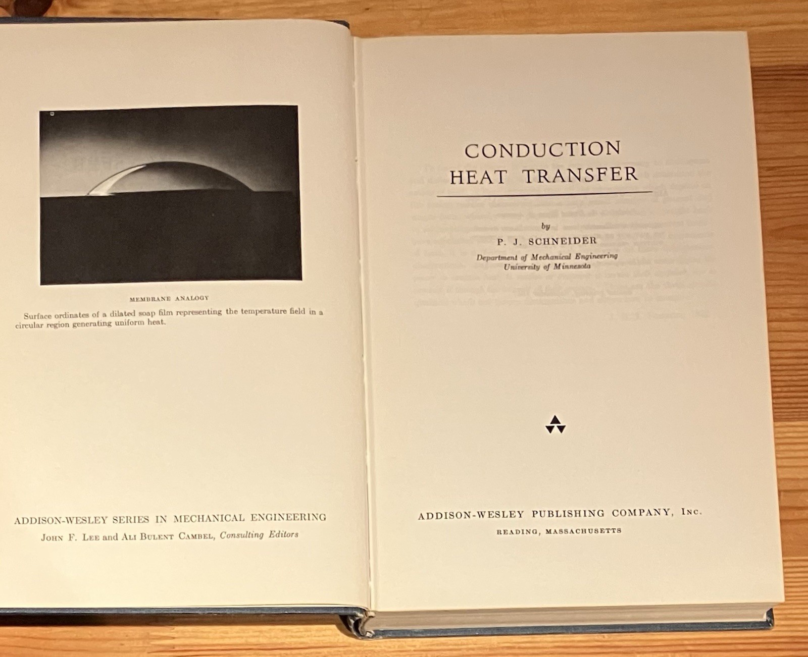 Conduction Heat Transfer 1957 Addison Wesley Hardcover
