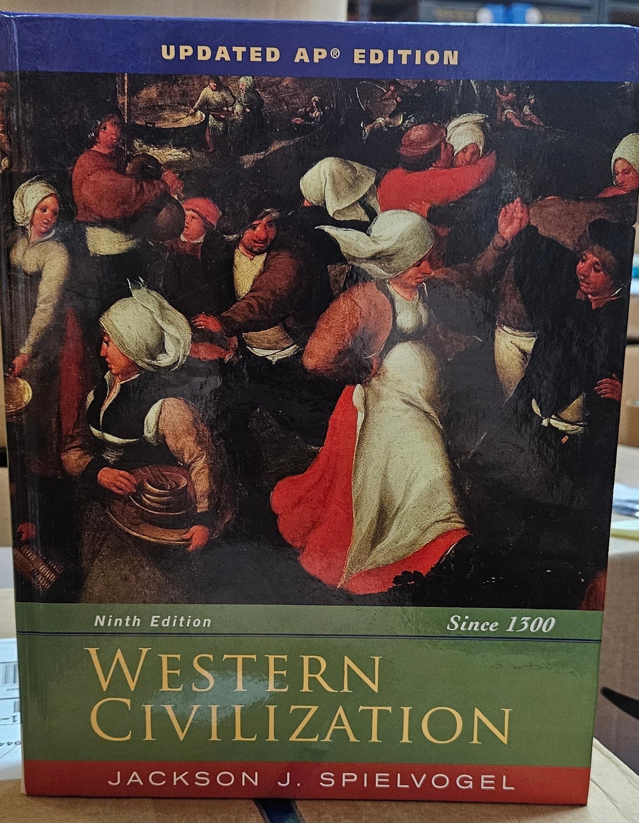 Western Civilization Since 1300 9th Ed Jackson J. Spielvogel Textbook HC
