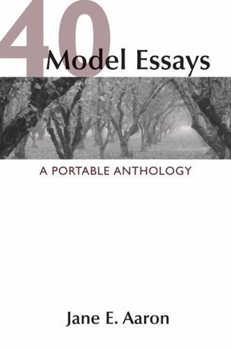 HS 40 Models Essays by Jane E. Aaron (2005, Hardcover)