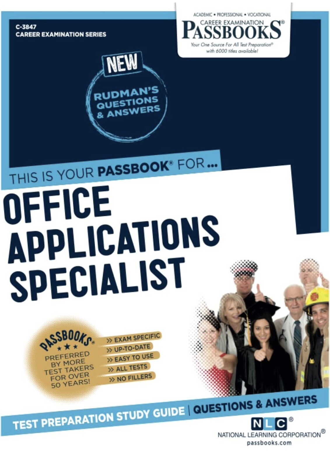 Career Examination Ser.: Office Applications Specialist by Passbooks (2022)