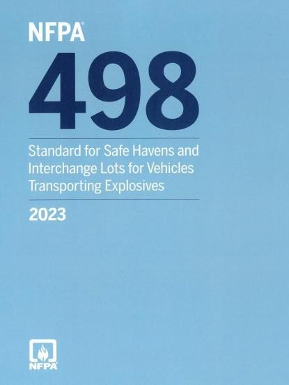 NFPA 498 Standard for Safe Havens and Interchange Lots for Vehicles 2023 PB