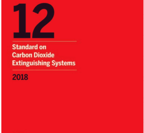 12 Standard on Carbon Dioxide Extinguishing Systems 2018 New Stock