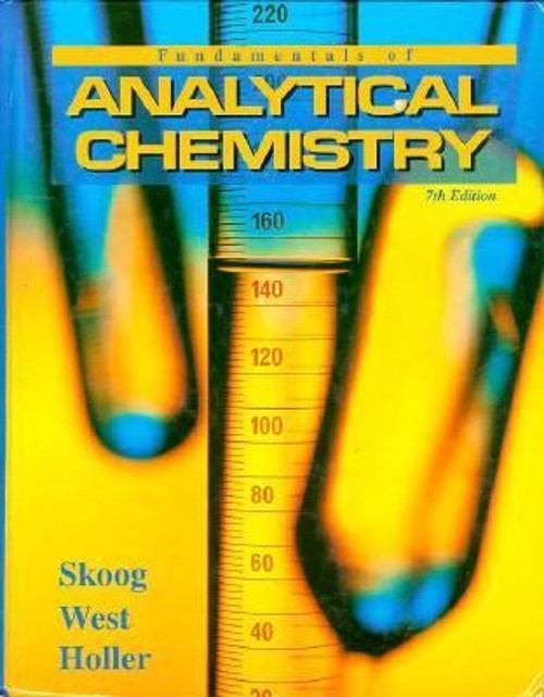 Fundamentals of Analytical Chemistry Hardcover Douglas A. Skoog