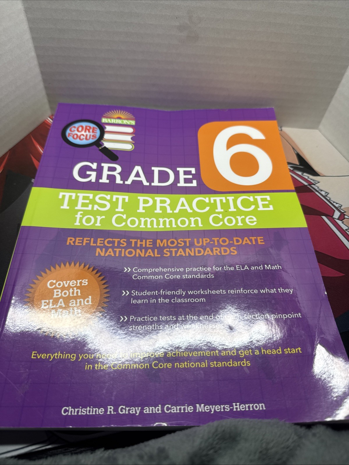 Core Focus Grade 6: Test Practice for Common Core (Barron’s Test Prep) t5/t4