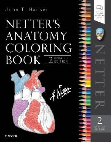 Netter’s Anatomy Coloring Book Updated Edition, 2e (Netter B – ACCEPTABLE