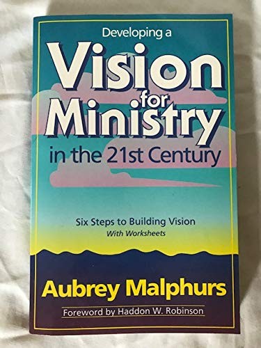 Developing a Vision for Minist – VERY GOOD