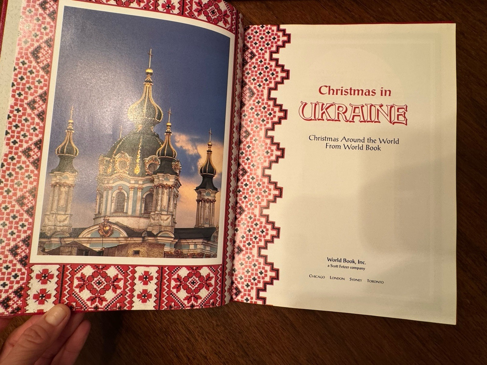 Christmas Around The World By World Book Encyclopedia Set of 12 Hardcovers