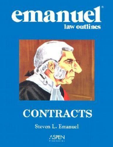 Contracts, Steven L. Emanuel, 9780735544673