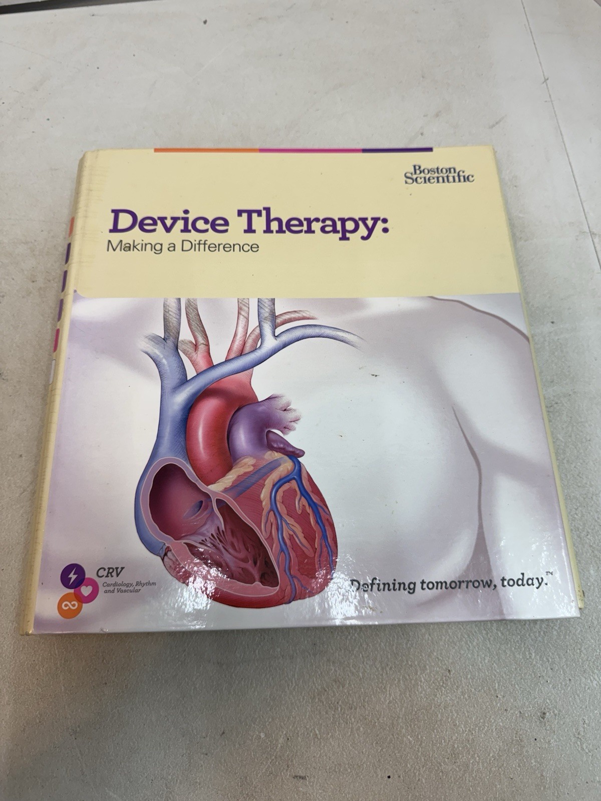 boston scientific device therapy CRV 2011 book binder