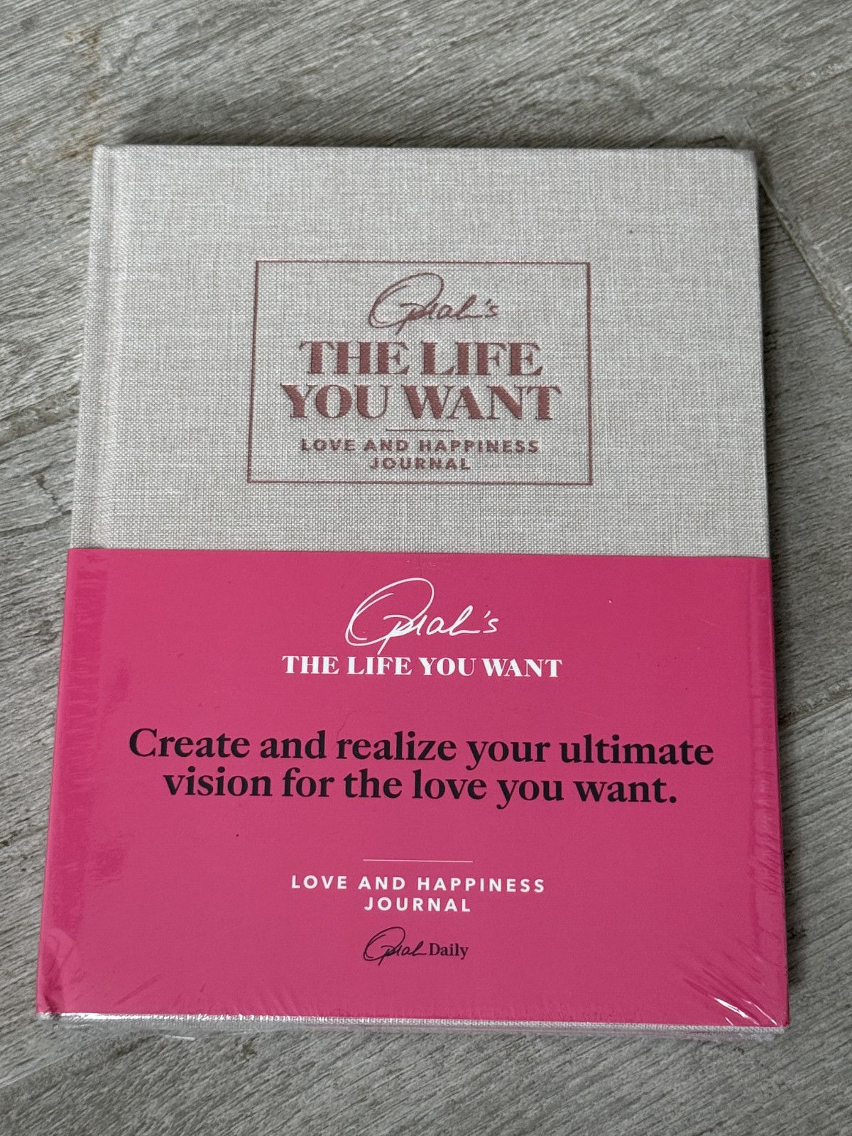 🌟 NEW Oprah’s the Life You Want Love and Happiness Journal by Oprah Daily