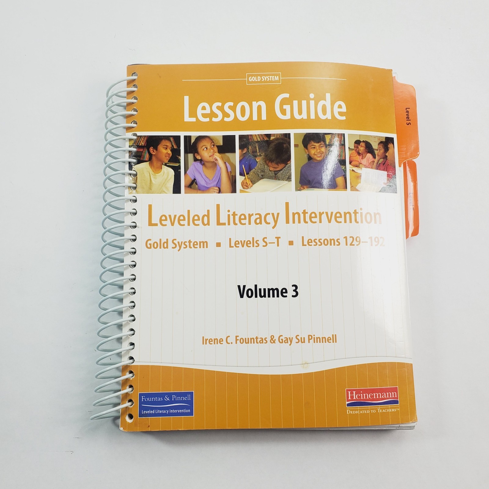 Fountas & Pinnell Gold System Lesson Guide Volume 3 Levels S-T Lessons 129-192